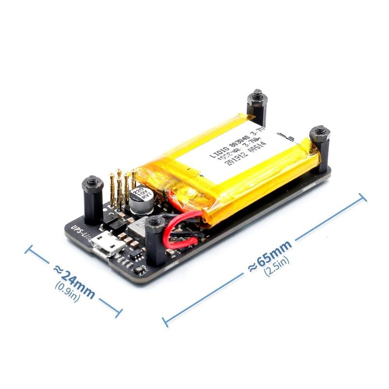 UPS-Lite Module for Raspberry  - đánh giá và giá Pi Zero