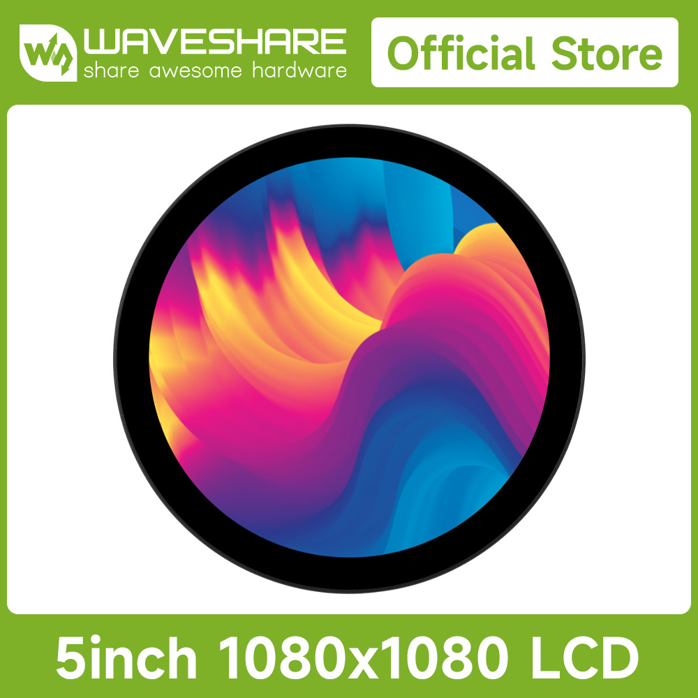Waveshare 1080 × 1080 5inch HD - đánh giá và giá Pi Display