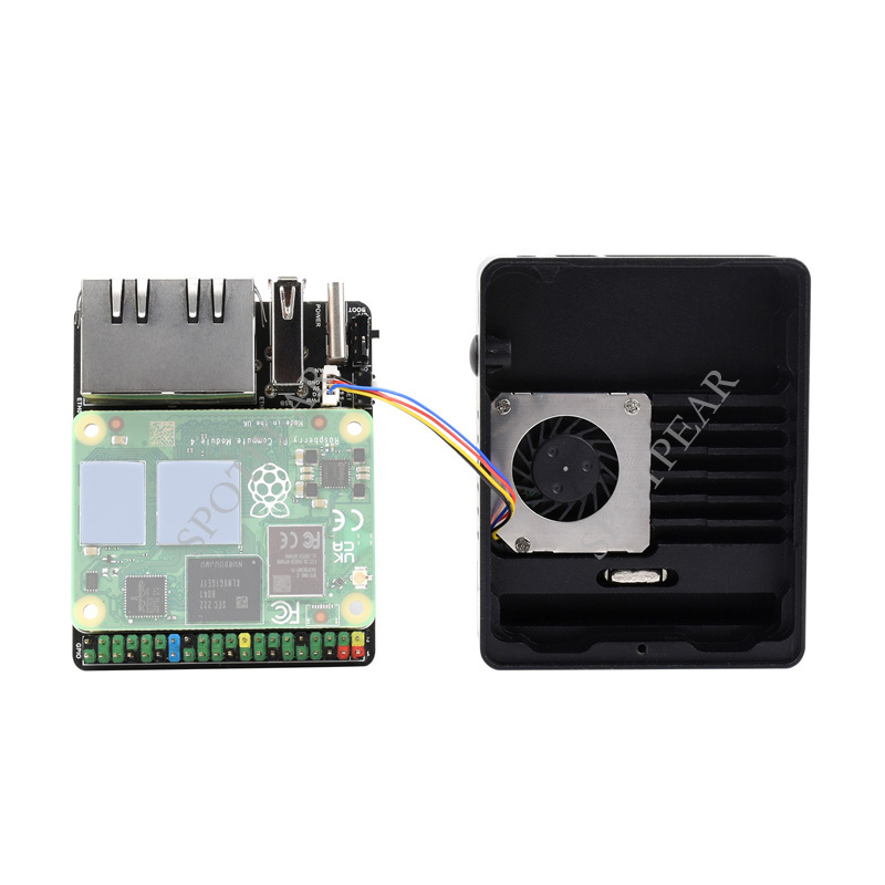 Raspberry Pi CM4 dual ETH mini - đánh giá và giá Pi 4 Case