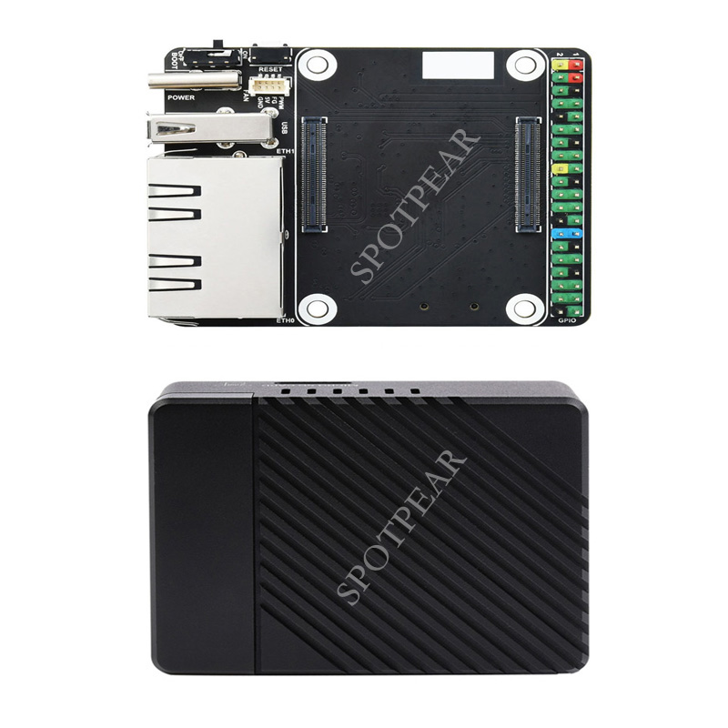 Raspberry Pi CM4 dual ETH mini - đánh giá và giá Pi 4 Case