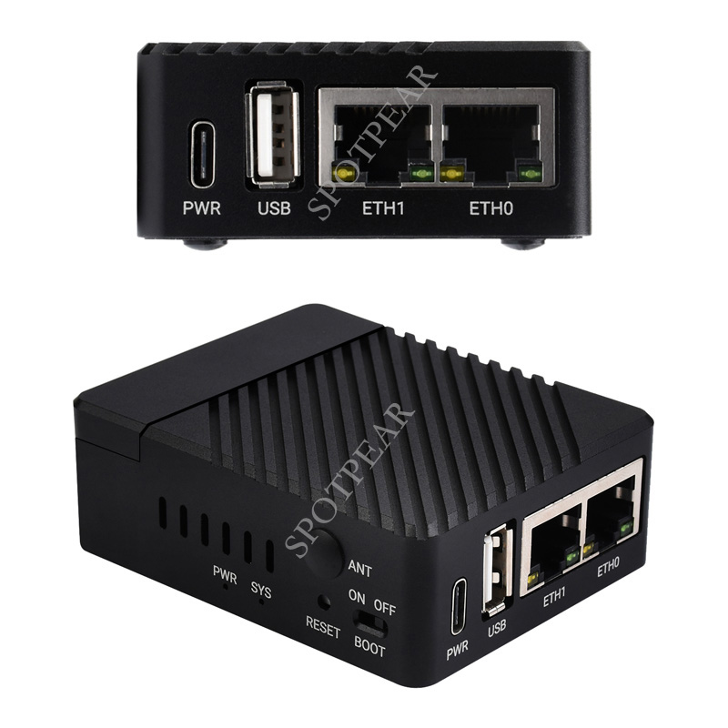 Raspberry Pi CM4 dual ETH mini - đánh giá và giá Pi 4 Case