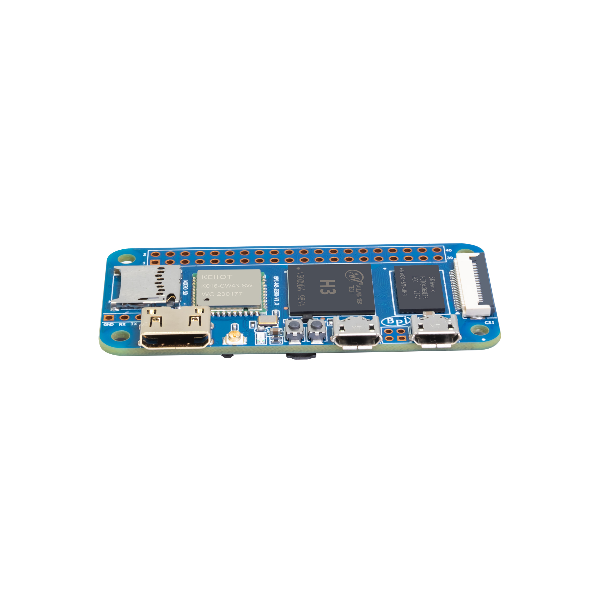 Chuối Pi BPi-M2 Bằng Không Qua - đánh giá và giá Pi Zero