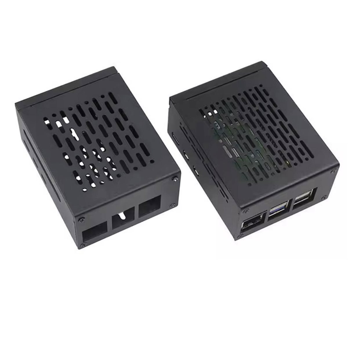 HGHO Metal Case with Cooling F - đánh giá và giá Pi 5 Case