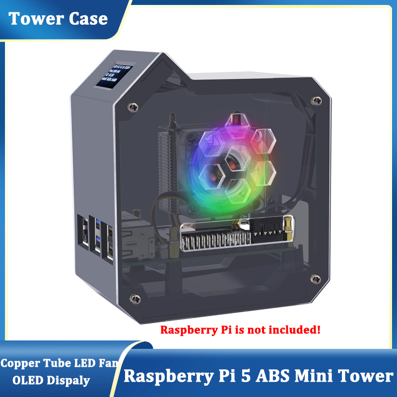 GeeekPi Raspberry Pi 5 ABS Min - đánh giá và giá Pi 5 Case