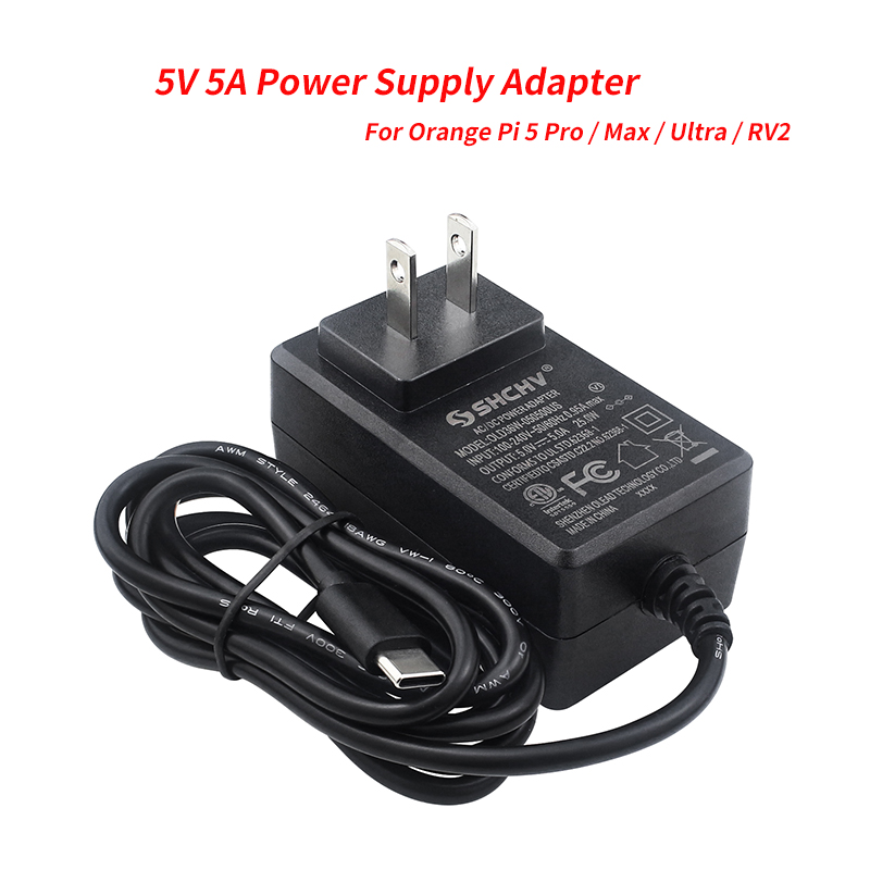 5V 5A Power Supply Adapter Typ - đánh giá và giá Pi Power Supply