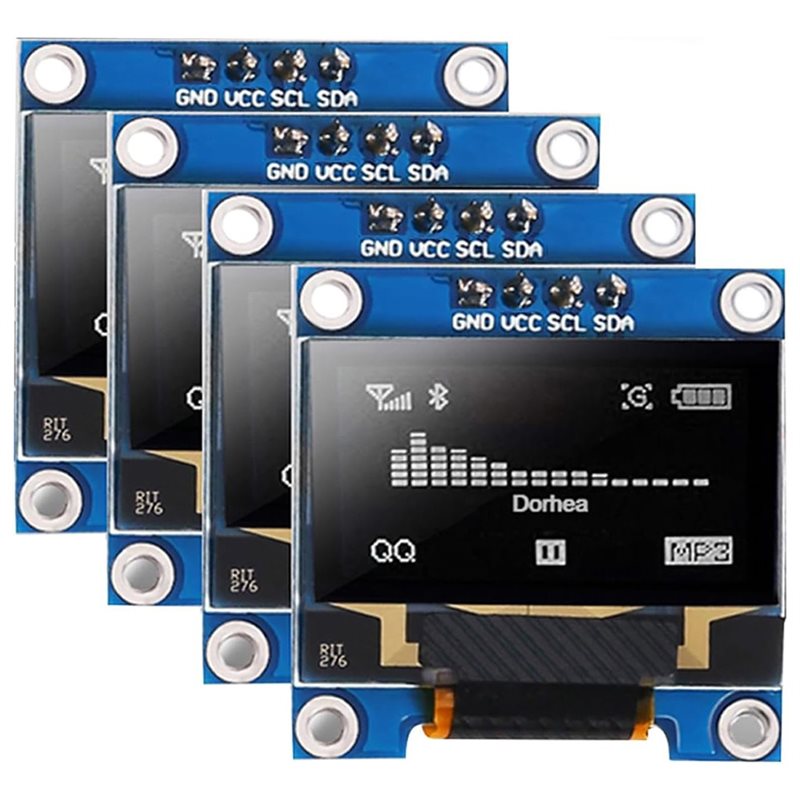 A37T-4Pcs 0.96 Inch OLED Displ - đánh giá và giá Pi Display