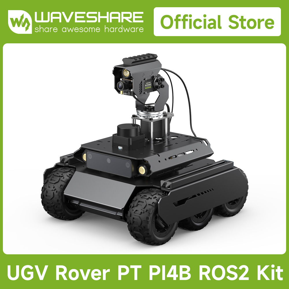 Waveshare Rover ROS 2 Open-sou - đánh giá và giá Raspberry Pi 5