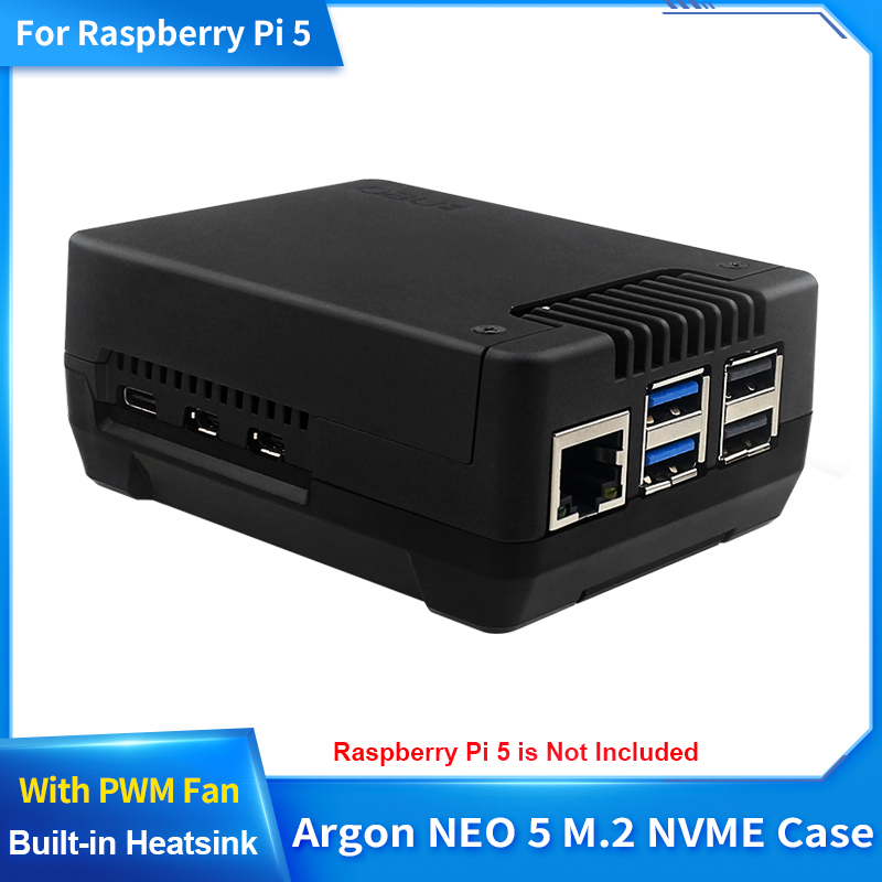 Argon NEO 5 M.2 NVME PCIE Case - đánh giá và giá Pi Cooler