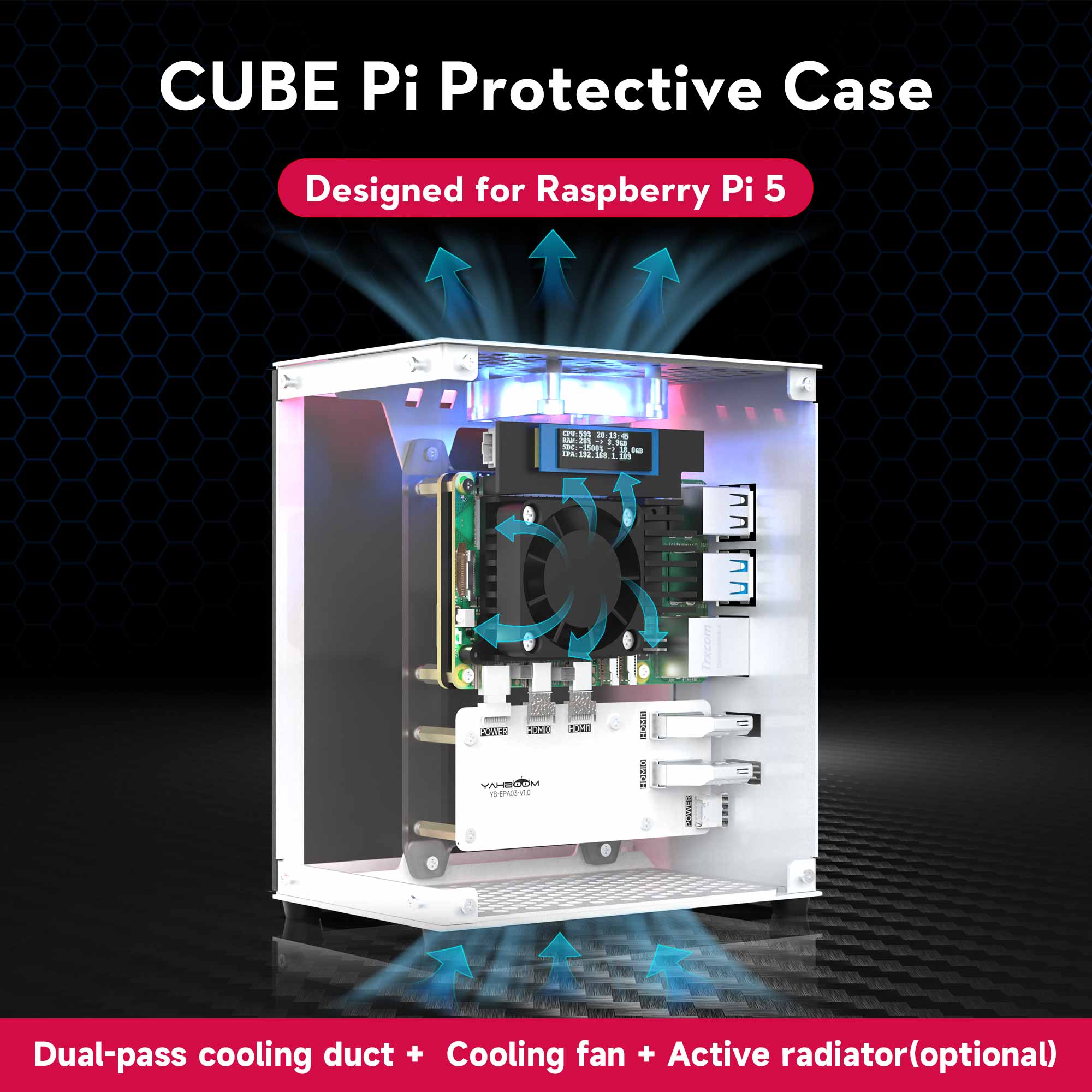 Raspberry Pi 5 Case Protective - đánh giá và giá Pi 5 Case