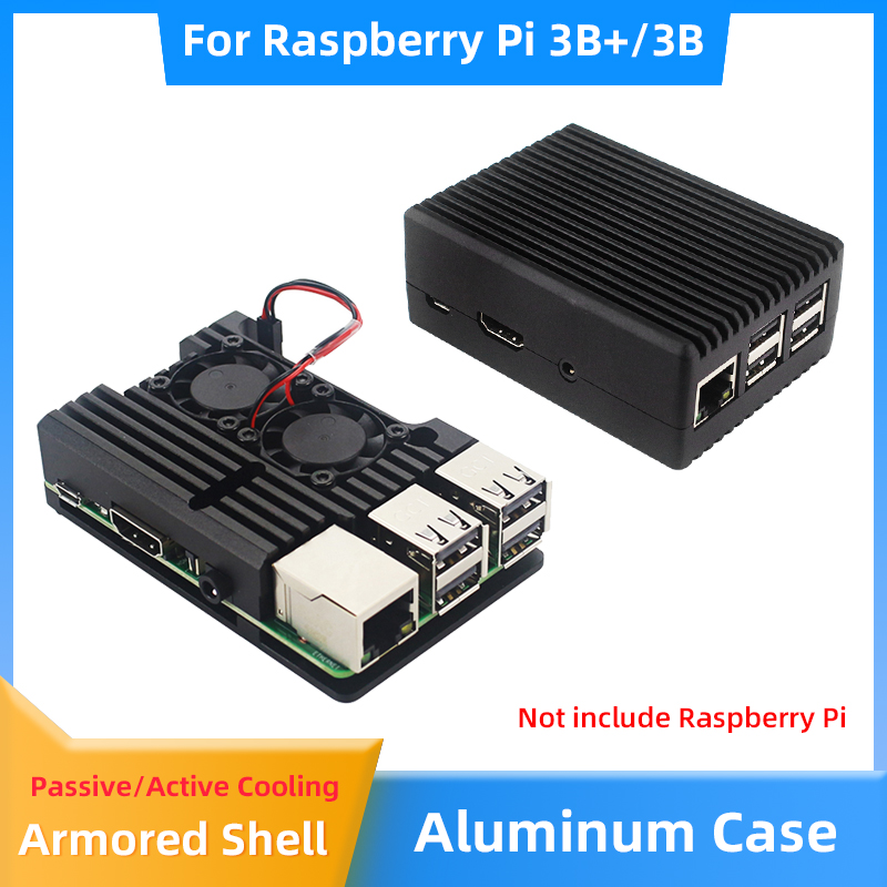 Raspberry Pi 3B+ 3B Aluminum C - đánh giá và giá Pi Cooler