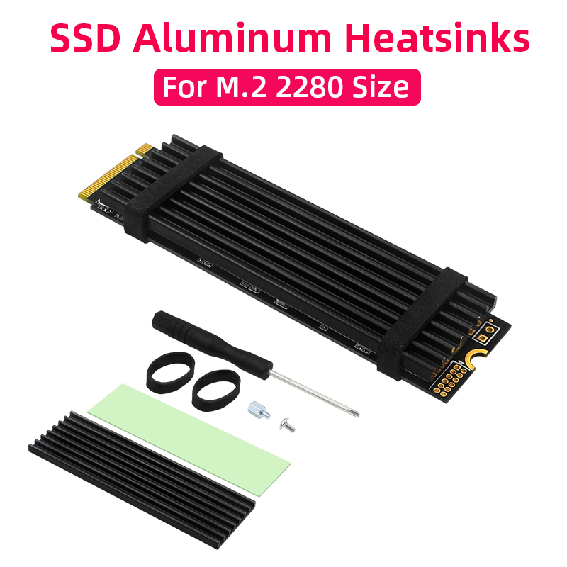 M.2 SSD Heatsink Aluminum Radi - đánh giá và giá Pi Cooler