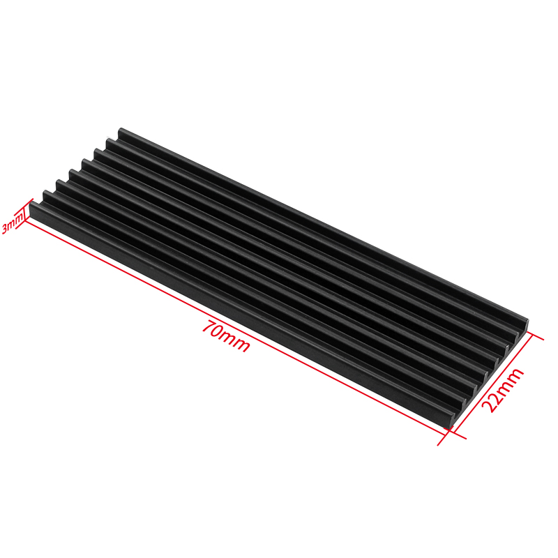 M.2 SSD Heatsink Aluminum Radi - đánh giá và giá Pi Cooler