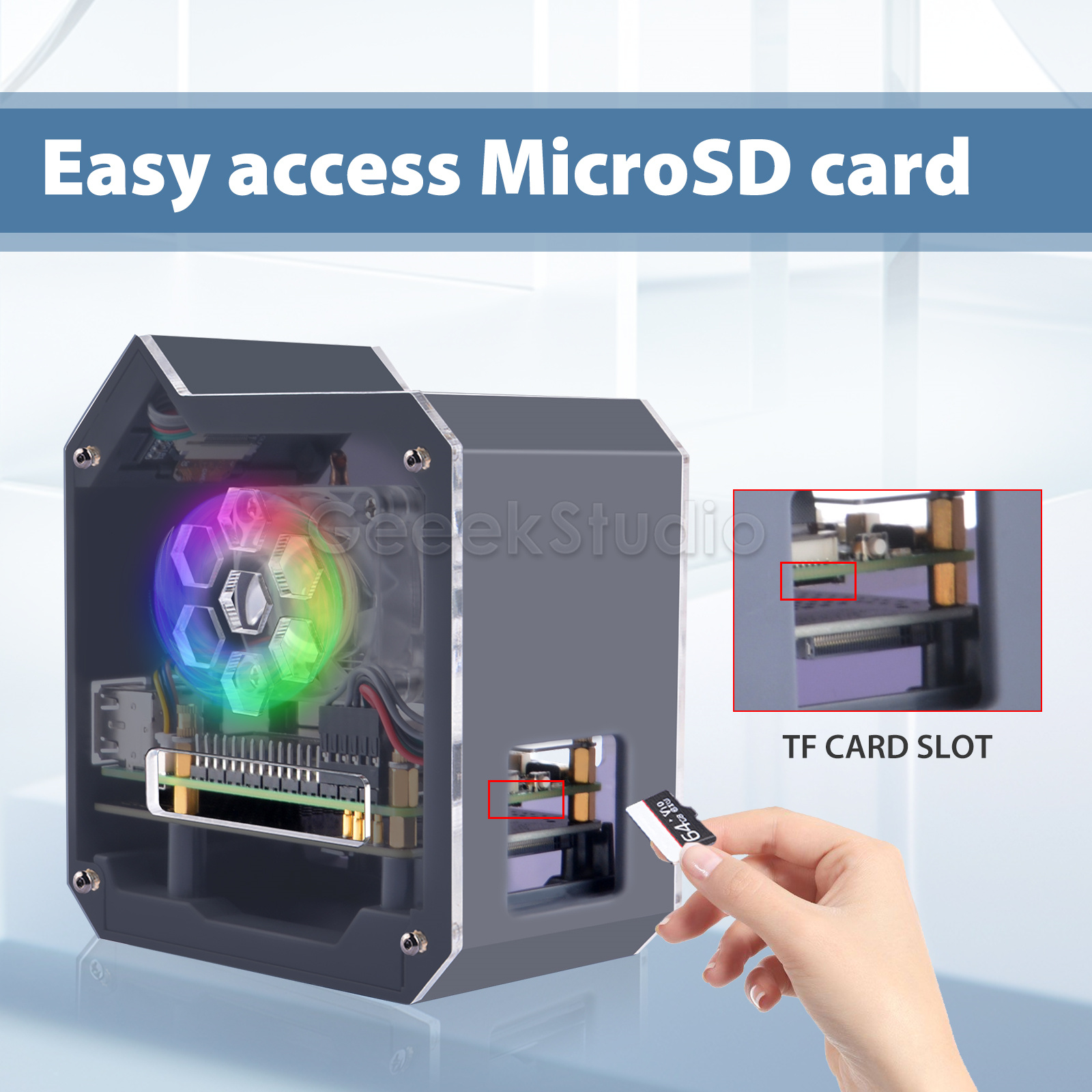 N07 Minitower NVMe NAS Kit For - đánh giá và giá Pi 5 Case