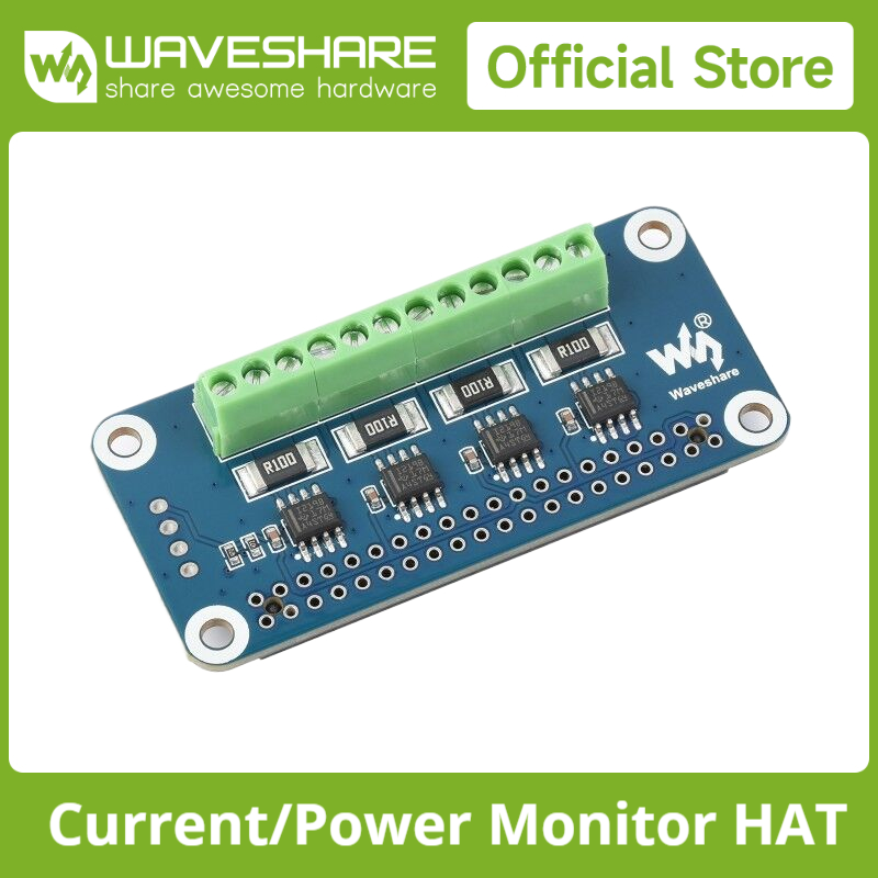 Waveshare 4-ch Current/Voltage - đánh giá và giá Raspberry Pi 4