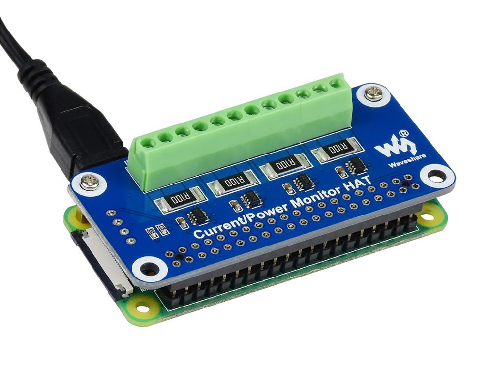 Waveshare 4-ch Current/Voltage - đánh giá và giá Raspberry Pi 4