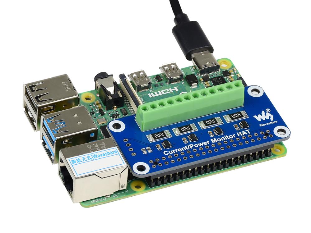 Waveshare 4-ch Current/Voltage - đánh giá và giá Raspberry Pi 4