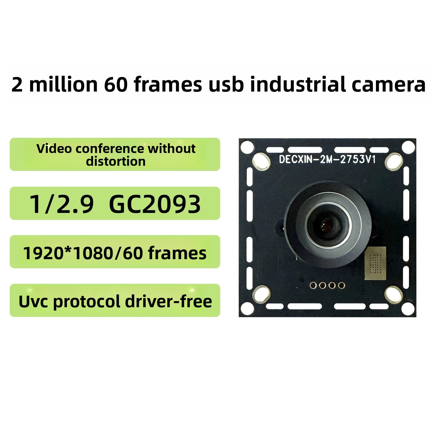 GC2093 Module 2MP USB Camera 6 - đánh giá và giá Pi Camera Module